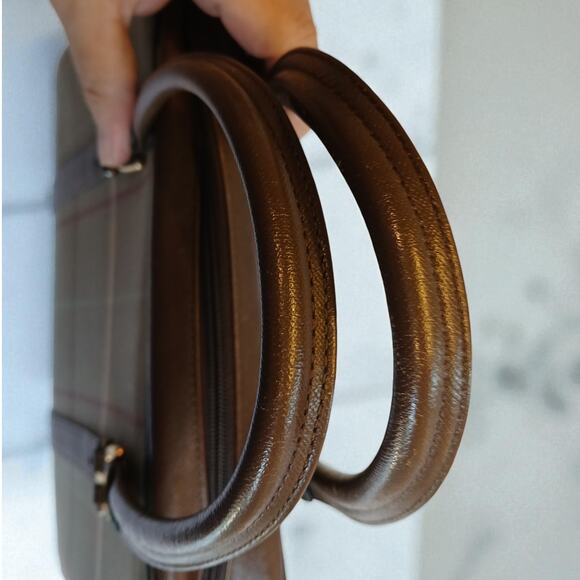 Burberry Khaki Vintage Boston Mini Handbag - Picture 15 of 16